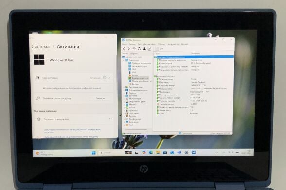 Нетбук-трансформер HP ProBook x360 11 G5 EE / 11.6" (1366x768) IPS Touch / Intel Celeron N4120 (4 ядра по 1.1 - 2.6 GHz) / 4 GB DDR4 / 128 GB SSD / Intel HD Graphics 605 / WebCam / Win 11 Pro