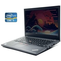 Ноутбук Lenovo ThinkPad T470 / 14" (1920x1080) IPS / Intel Core i5-7300U (2 (4) ядра по 2.6 - 3.5 GHz) / 16 GB DDR4 / 512 GB SSD / Intel HD Graphics 620 / WebCam / Win 10 Pro / 2x АКБ
