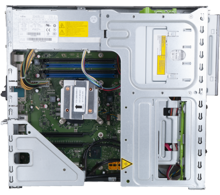 Fujitsu Esprimo E900 DT / Intel Core i5-2320 (4 ядра по 3.0 - 3.3 GHz) / 8 GB DDR3 / 120 GB SSD+500 GB HDD