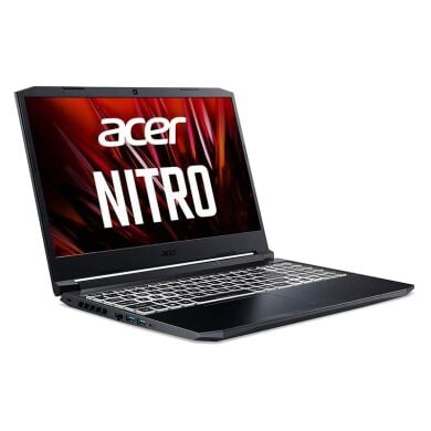 Игровой ноутбук Acer Nitro 5 AN515-45-R11X / 15.6" (1920x1080) IPS / AMD Ryzen 7 5800H (8 (16) ядер по 3.2 - 4.4 GHz) / 16 GB DDR4 / 480 GB SSD / nVidia GeForce RTX 3080, 8 GB GDDR6, 256-bit / WebCam