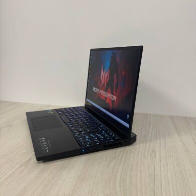 Ігровий ноутбук Acer Predator Helios 16 PH16-71 / 16" (2560x1600) IPS / Intel Core i7-13700HX (16 (24) ядер по 3.7 - 5.0 GHz) / 16 GB DDR5 / 1000 GB SSD NVMe / nVidia GeForce RTX 4060, 8 GB GDDR6, 128-bit / WebCam