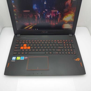 Игровой ноутбук Asus ROG Strix GL502VM / 15.6" (1920x1080) IPS / Intel Core i7-7700HQ (4 (8) ядра по 2.8 - 3.8 GHz) / 16 GB DDR4 / 1 TB SSD / nVidia GeForce GTX 1060, 3 GB GDDR5, 192-bit / WebCam / HDMI