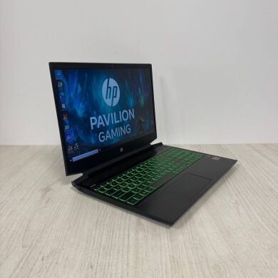 Игровой ноутбук Б-класс HP Pavilion Gaming 15-ec2023ua / 15.6" (1920x1080) IPS / AMD Ryzen 5 5600H (6 (12) ядер по 3.3&nbsp;- 4.2&nbsp;GHz) / 8 GB DDR4 / 512 GB SSD / nVidia GeForce RTX 3050 Ti, 4 GB GDDR6, 128-bit / WebCam