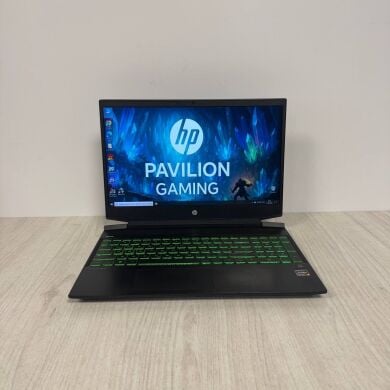 Игровой ноутбук Б-класс HP Pavilion Gaming 15-ec2023ua / 15.6" (1920x1080) IPS / AMD Ryzen 5 5600H (6 (12) ядер по 3.3&nbsp;- 4.2&nbsp;GHz) / 8 GB DDR4 / 512 GB SSD / nVidia GeForce RTX 3050 Ti, 4 GB GDDR6, 128-bit / WebCam
