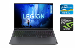 Ігровий ноутбук Б-клас Lenovo Legion 5 Pro 16IAH7H / 16" (2560x1600) IPS / Intel Core i7-12700H (14 (20) ядер по 2.3 - 4.7 GHz) / 16 GB DDR5 / 512 GB SSD / nVidia GeForce RTX 3060, 6 GB GDDR6, 192-bit / WebCam / Windows 10
