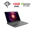 Ігровий ноутбук Lenovo LOQ 16APH8 / 15.6" (1920x1080) IPS / AMD Ryzen 7 7840HS (8 (16) ядер по 3.8 - 5.1 GHz) / 16 GB DDR5 / 480 GB SSD  / nVidia GeForce RTX 4060, 8 GB GDDR6, 128-bit / WebCam