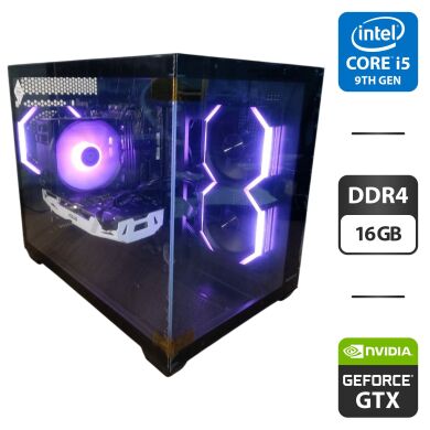 Игровой ПК 1stPlayer BV6 Tower / Intel Core i5-9400 (6 ядер по 2.9 - 4.1 GHz) / 16 GB DDR4 / 256 GB SSD M.2 + 500 GB SSD / nVidia GeForce GTX 1060, 6 GB GDDR5, 192-bit / 500W Игровой ПК 1stPlayer BV6 Tower / Intel Core i5-9400 (6 ядер по 2.9 - 4.1 GHz) / 16 GB DDR4 / 256 GB SSD M.2 + 500 GB SSD / nVidia GeForce GTX 1060, 6 GB GDDR5, 192-bit / 500W