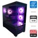 Игровой ПК GTL Gaming Universe Black Tower / Intel Core i5-8400 (6 ядер по 2.8 - 4.0 GHz) / 16 GB DDR4 / 256 GB SSD M.2 + 480 GB SSD + 500 GB HDD / AMD Radeon RX 580, 8 GB GDDR5, 256-bit / 500W купить