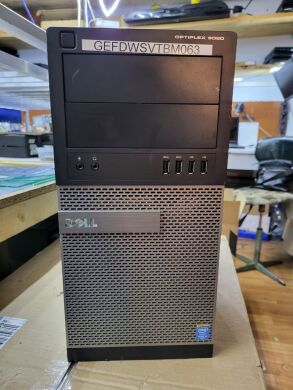 Компьютер Dell OptiPlex 9020 Tower / Intel Core i7-4770 (4 (8) ядра по 3.4 - 3.9 GHz) / 12 GB DDR3 / 240 GB SSD NEW+1 TB GB HDD (2x 500 GB HDD) / DVD-ROM / Intel HD Graphics 4600