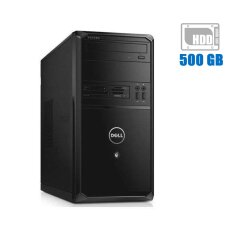 Компьютер Dell Vostro 3900 Tower / Intel Pentium G3420 (2 ядра по 3.2 GHz) / 4 GB DDR3 / 500 GB HDD / Intel HD Graphics / DVD-ROM 