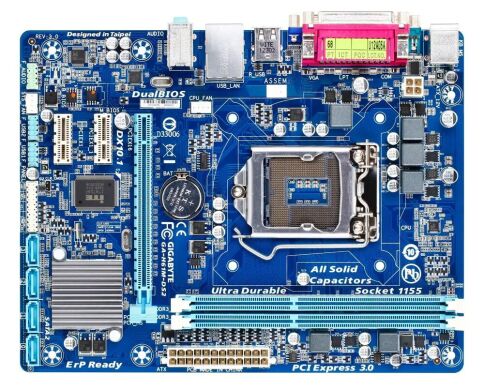 Материнская плата Gigabyte GA-H61M-DS2 (rev. 3.0) / Socket LGA1155
