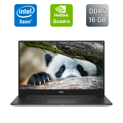 Мобільна робоча станція Dell Precision 5530 / 15.6" (1920x1080) IPS / Intel Xeon E-2176M (6 (12) ядер по 2.7 - 4.4 GHz) / 16 GB DDR4 / 512 GB SSD / nVidia Quadro P1000, 4 GB GDDR5, 128-bit / HDMI / Windows 10