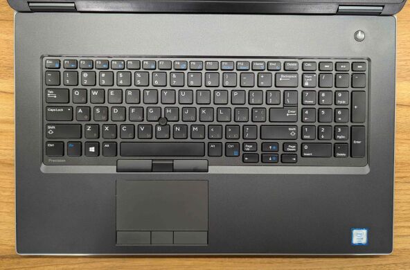 Мобильная рабочая станция Dell Precision 7740 / 17.3" (1920x1080) IPS / Intel Xeon E-2276M (6 (12) ядер по 2.8 - 4.7 GHz) / 32 GB DDR4 / 1000 GB SSD / nVidia Quadro RTX 4000, 8 GB GDDR6, 256-bit / WebCam / HDMI / Windows 10