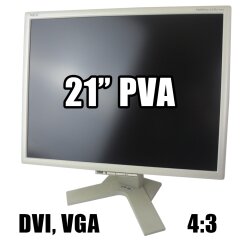 NEC MultiSync 2170NX / 21" 1600x1200 (4:3) PVA / DVI, VGA