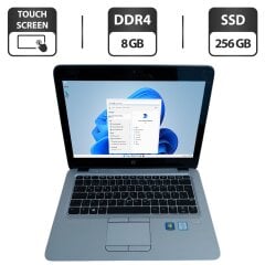 Нетбук HP EliteBook 820 G3 / 12.5" (1920x1080) IPS Touch / Intel Core i5-6300U (2 (4) ядра по 2.4 - 3.0 GHz) / 8 GB DDR4 / 256 GB SSD / Intel HD Graphics 520 / WebCam