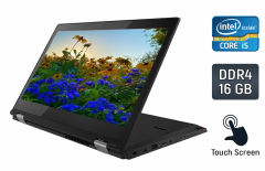 Ноутбук-трансформер Lenovo ThinkPad L380 / 13.3" (1920x1080) IPS Touch / Intel Core i5-8250U (4 (8) ядра по 1.6 - 3.4 GHz) / 16 GB DDR4 / 256 GB SSD / Intel UHD Graphics 620 / WebCam / HDMI