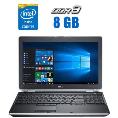 Ноутбук Dell Latitude E6530 / 15.6" (1920x1080) TN / Intel Core i5-3360M (2 (4) ядра по 2.8 - 3.5 GHz) / 8 GB DDR3 / 256 GB SSD / Intel HD Graphic 4000 / WebCam