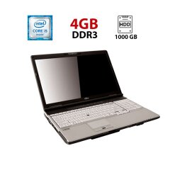 Ноутбук Fujitsu LifeBook E751 / 15.6" (1600x900) TN / Intel Core i5-2430M (2 (4) ядра по 2.4 - 3.0 GHz) / 4 GB DDR3 / 1000 GB HDD / Intel HD Graphics 3000