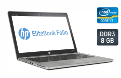 Ноутбук HP EliteBook Folio 9470m / 14" (1600x900) TN / Intel Core i7-3687U (2 (4) ядра по 2.1 - 3.3 GHz) / 8 GB DDR3 / 240 GB SSD / Intel HD Graphics 4000 / WebCam / Fingerprint / Windows 10