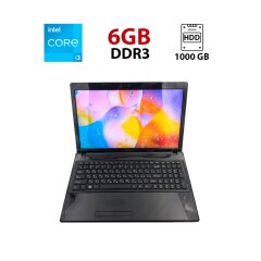 Ноутбук Lenovo Ideapad G585 / 15.6" (1366x768) TN / Intel Core i3-3120M (2 (4) ядра по 2.5 GHz) / 6 GB DDR3 / 1000 GB HDD / Intel HD Graphics 4000 / USB 3.0 / WebCam