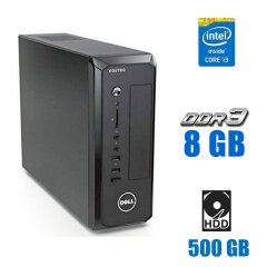 Системный блок Dell Vostro 270s SFF / Intel Core i3-3240 (2 (4) ядра по 3.4 GHz) / 8 GB DDR3 / 500 GB HDD / Intel HD Graphics 2500 / HDMI