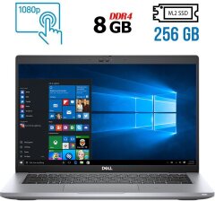 Ультрабук Б-класс Dell Latitude 5420 / 14" (1920x1080) IPS Touch / Intel Core i5-1135G7 (4 (8) ядра по 4.2 GHz) / 8 GB DDR4 / 256 GB SSD M.2 / Intel Iris Xe Graphics / WebCam / Windows 10 лицензия