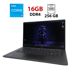 Ультрабук Б-клас Dell Latitude 7320 / 13.3" (1920x1080) IPS / Intel Core i5-1145G7 (4 (8) ядра по 2.6 - 4.4 GHz) / 16 GB DDR4 / 256 GB SSD / Intel Iris Xe Graphics / WebCam