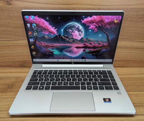 Ультрабук Б-класс HP ProBook 445 G9 / 14" (1920x1080) IPS / AMD Ryzen 5 5625U (6 (12) ядер по 2.3 - 4.3 GHz) / 16 GB DDR4 / 512 GB SSD / AMD Radeon Vega 7 Graphics / WebCam / TouchID / Windows 10