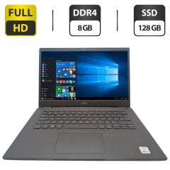 Ультрабук Dell Latitude 3410 / 14" (1920x1080) IPS / Intel Core i3-10110U (2 (4) ядра по 2.1 - 4.1 GHz) / 8 GB DDR4 / 128 GB SSD / Intel UHD Graphics / WebCam