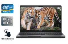 Ультрабук Dell Latitude 5500 / 15.6" (1920x1080) IPS Touch / Intel Core i5-8365U (4 (8) ядра по 1.6 - 4.1 GHz) / 16 GB DDR4 / 256 GB SSD / Intel UHD Graphics / WebCam / HDMI