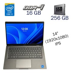 Ультрабук Dell Latitude 7420 / 14" (1920x1080) IPS / Intel Core i5-1145G7 (4 (8) ядра по 4.4 GHz) / 16 GB DDR4 / 256 GB SSD / Intel Iris Xe Graphics / WebCam