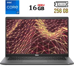 Ультрабук Dell Latitude 7420 / 14" (1920x1080) IPS / Intel Core i7-1185G7 (4 (8) ядра по 3.0 - 4.8 GHz) / 16 GB DDR4 / 256 GB SSD M.2 / Intel Iris Xe Graphics / WebCam / HDMI / Windows 10 лицензия