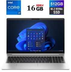 Ультрабук HP EliteBook 650 G10 / 15.6" (1920x1080) IPS / Intel Core i7-1365U (10 (12) ядер 1.8 - 5.2 GHz) / 16 GB DDR4 / 512 GB SSD M.2 / Intel Iris Xe Graphics / WebCam / Fingerprint / HDMI
