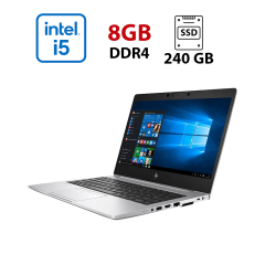 Ультрабук HP EliteBook 830 G6 / 13.3" (1920x1080) IPS / Intel Core i5-8250U (4 (8) ядра по 1.6 - 3.4 GHz) / 8 GB DDR4 / 240 GB SSD / Intel UHD Graphics 620 / WebCam