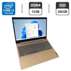 Ультрабук Lenovo IdeaPad 3 15IIL05 / 15.6" (1920x1080) IPS / Intel Core i3-1005G1 (2 (4) ядра по 1.2 - 3.4 GHz) / 12 GB DDR4 / 256 GB SSD / Intel UHD Graphics / WebCam