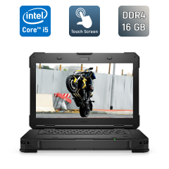 Захищений ноутбук Dell Latitude 5424 Rugged / 14" (1920x1080) IPS Touch / Intel Core i5-8350U (4 (8) ядра по 1.7 - 3.6 GHz) / 16 GB DDR4 / 512 GB SSD / Intel UHD Graphics 620 / WebCam / Windows 10