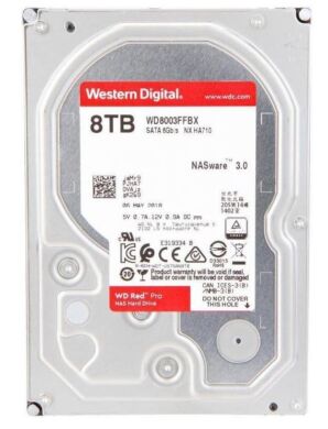 Новый жесткий диск WD Red Pro (WD8003FFBX) / 3.5" / 8000 GB / SATA III