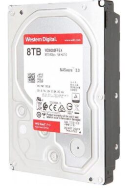 Новый жесткий диск WD Red Pro (WD8003FFBX) / 3.5" / 8000 GB / SATA III