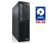 ПК Lenovo ThinkCentre M82 SFF / Intel Core i3-3240 (2 (4) ядра по 3.4 GHz) / 8 GB DDR3 / 500 GB HDD / Intel HD Graphics 2500 / DVD-RW
