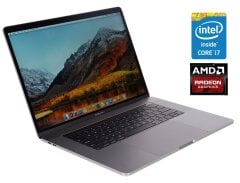 Ігровий ультрабук Б-клас Apple MacBook Pro 2016 A1707 / 15.4" (2880x1800) IPS / Intel Core i7-6820HQ (4 (8) ядра по 2.7 - 3.6 GHz) / 16 GB DDR4 / 512 GB SSD / AMD Radeon Pro 455, 2 GB GDDR5, 128-bit / WebCam / MacOS