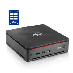 Неттоп Б-класс Fujitsu Esprimo Q510 USFF / Intel Core i3-3220T (2 (4) ядра по 2.8 GHz) / 6 GB DDR3 / 120 GB SSD / Intel HD Graphics 2500