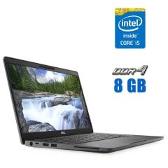Ноутбук Dell Latitude 5300 / 13.3" (1920x1080) IPS / Intel Core i5-8365U (4 (8) ядра по 1.6 - 4.1 GHz) / 8 GB DDR4 / 240 GB SSD / Intel UHD Graphics / WebCam
