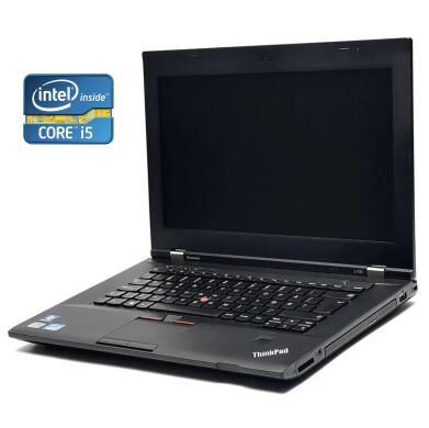 Ноутбук Lenovo ThinkPad L430 / 14" (1600x900) TN / Intel Core i5-3210M (2 (4) ядра по 2.5 - 3.1 GHz) / 4 GB DDR3 / 120 GB SSD / Intel HD Graphics 4000 / WebCam / DVD-RW