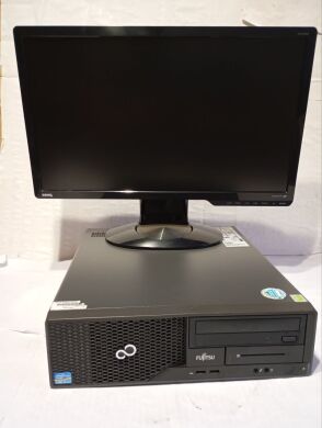 Комплект ПК: Fujitsu Esprimo E510 E85+ SFF / Intel Core i5-2400 (4 ядра по 3.1 - 3.4 GHz) / 8 GB DDR3 / 500 GB HDD / Intel HD Graphics 2000 + Монитор BenQ G2225HDA / 22" (1920x1080) TN / 1x VGA / VESA 100x100 Комплект ПК: Fujitsu Esprimo E510 E85+ SFF / Intel Core i5-2400 (4 ядра по 3.1 - 3.4 GHz) / 8 GB DDR3 / 500 GB HDD / Intel HD Graphics 2000 + Монитор BenQ G2225HDA / 22" (1920x1080) TN / 1x VGA / VESA 100x100