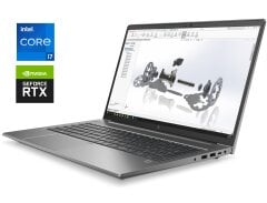 Мобільна робоча станція Б-клас HP ZBook Power 15 G9 / 15.6'' (1920x1080) IPS / Intel Core i7-12700H (14 (20) ядер по 3.5 - 4.7 GHz) / 16 GB DDR5 / 512 GB SSD / nVidia RTX A1000, 4 GB GDDR6, 128-bit / WebCam