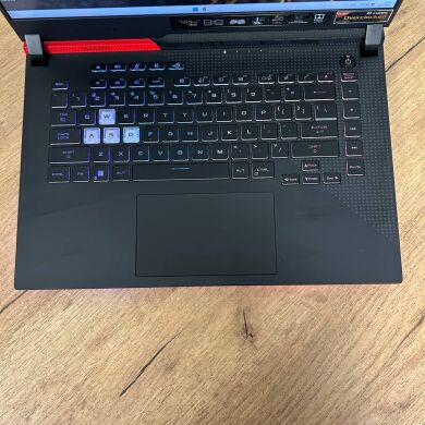 Ігровий ноутбук Б-клас Asus ROG Strix G15 Advantage Edition G513QY / 15.6" (2560x1440) IPS / AMD Ryzen 9 5900HX (8 (16) ядер по 3.3 - 4.6 GHz) / 16 GB DDR4 / 512 GB SSD / AMD Radeon RX 6800M, 12 GB GDDR6, 192-bit
