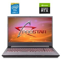 Игровой ноутбук Б-класс Prostar NH58RDQ / 15.6" (1920x1080) IPS / Intel Core i7-9750H (6 (12) ядер по 2.6 - 4.5 GHz) / 32 GB DDR4 / 1000 GB SSD NVMe / nVidia GeForce RTX 2060, 6 GB GDDR6, 192-bit / WebCam