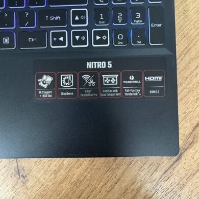 Ігровий ноутбук Б-клас Acer Nitro 5 AN515-58 / 15.6" (1920x1080) IPS / Intel Core i5-12500H (12 (16) ядер по 3.3 - 4.5 GHz) / 16 GB DDR4 / 512 GB SSD / nVidia GeForce RTX 3050 Ti, 4 GB GDDR6, 128-bit / WebCam Ігровий ноутбук Б-клас Acer Nitro 5 AN515-58 / 15.6" (1920x1080) IPS / Intel Core i5-12500H (12 (16) ядер по 3.3 - 4.5 GHz) / 16 GB DDR4 / 512 GB SSD / nVidia GeForce RTX 3050 Ti, 4 GB GDDR6, 128-bit / WebCam