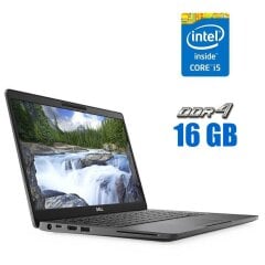 Ноутбук Б-клас Dell Latitude 5300 / 13.3" (1920x1080) IPS / Intel Core i5-8365U (4 (8) ядра по 1.6 - 4.1 GHz) / 16 GB DDR4 / 240 GB SSD / Intel UHD Graphics / WebCam