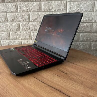 Игровой ноутбук Б-класс Acer Nitro 5 AN515-55 / 15.6" (1920x1080) IPS / Intel Core i5-10300H (4 (8) ядра по 2.5 - 4.5 GHz) / 16 GB DDR4 / 256 GB SSD / nVidia GeForce GTX 1650, 4 GB GDDR5, 128-bit / WebCam